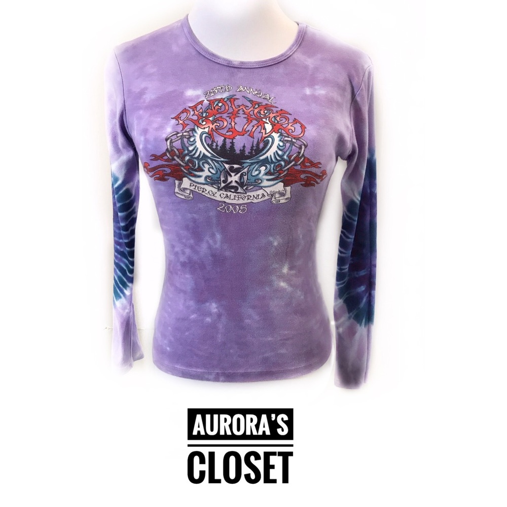 RedWood Run M Purple Tie Dye 2005 Pierce CA 25th